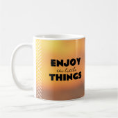 Tasse Père noël - enjoy the little things  コーヒーマグカップ (左)
