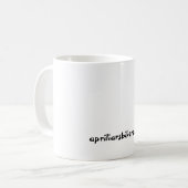 Tasse personnalisable 3 コーヒーマグカップ (正面左)