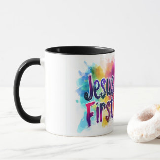 Tasse personnalisé Jesus First マグカップ