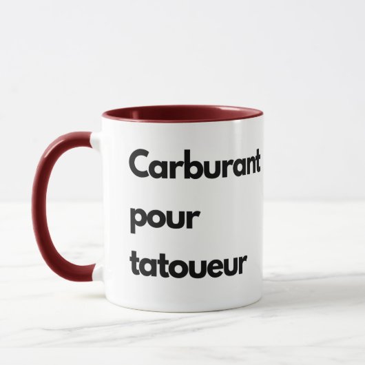 Tasse personnalisée マグカップ (左)