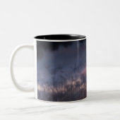 tasse photo abstraite ツートーンマグカップ (左)