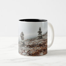 Tasse, photo inukshuk