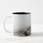Tasse, photo inukshuk ツートーンマグカップ (左)