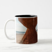 Tasse photo plage et cap ツートーンマグカップ (左)