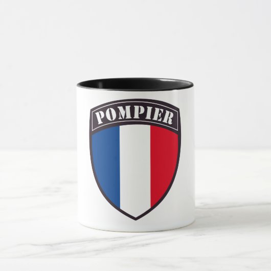 Tasse Pompier de France マグカップ (中央)