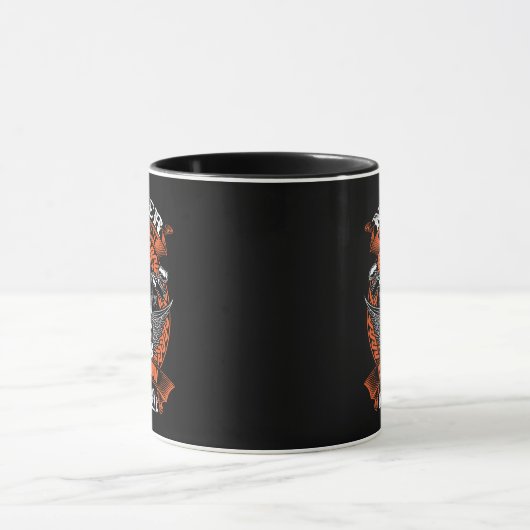 Tasse pour les passionnés de moto マグカップ (中央)