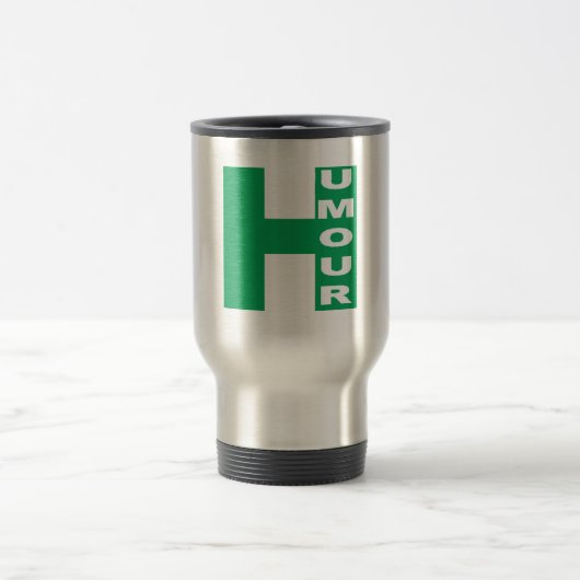Tasse pour voyage 444 ml Design HUMOUR トラベルマグ (中央)