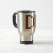 Tasse pour voyage/travail ALLEMAGNE CHOCOLAT トラベルマグ (正面左)