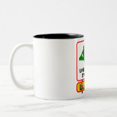 Tasse - PROVINCE DE LUXEMBOURG ツートーンマグカップ (左)