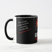 Tasse rendant hommage aux Pompiers マグカップ (左)
