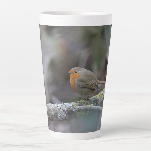 Tasse Rouge-gorge カフェラテマグ (正面)