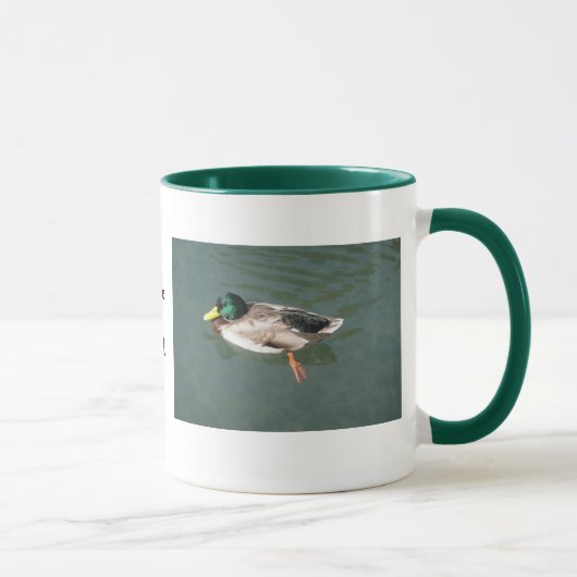 Tasse ruhende Ente：休憩 マグカップ (右)