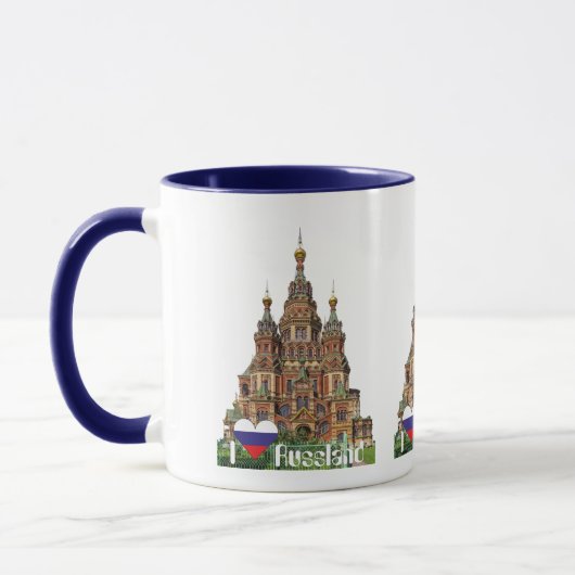 Tasse Russland Russia マグカップ (左)