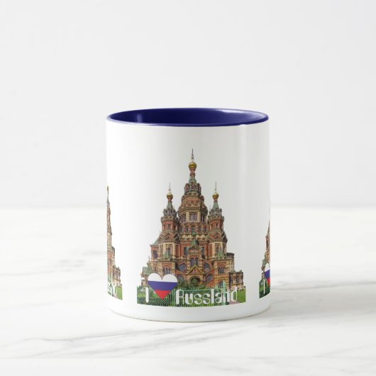 Tasse Russland Russia マグカップ (中央)