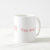 Tasse Sister コーヒーマグカップ (正面右)