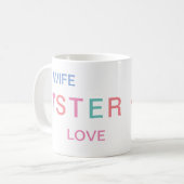 Tasse Sister コーヒーマグカップ (正面左)