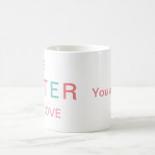 Tasse Sister コーヒーマグカップ (中央)
