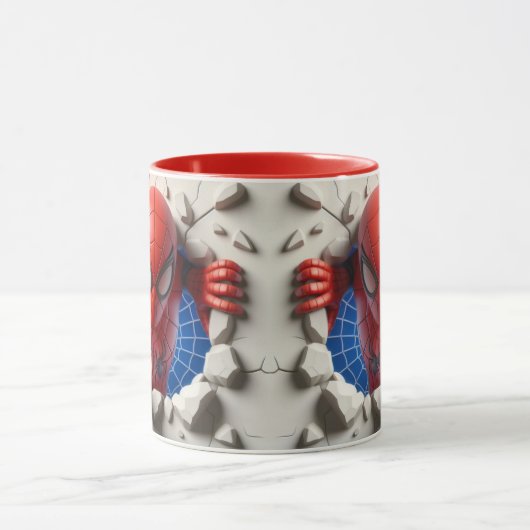 Tasse spiderman 3d マグカップ (中央)