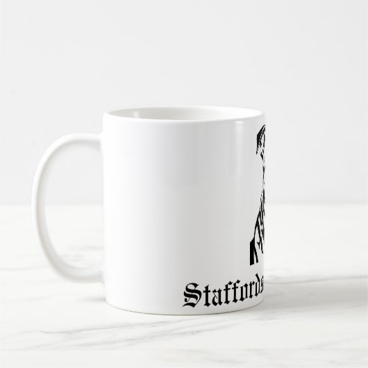 Tasse, Staffordshire Bullt... コーヒーマグカップ (左)
