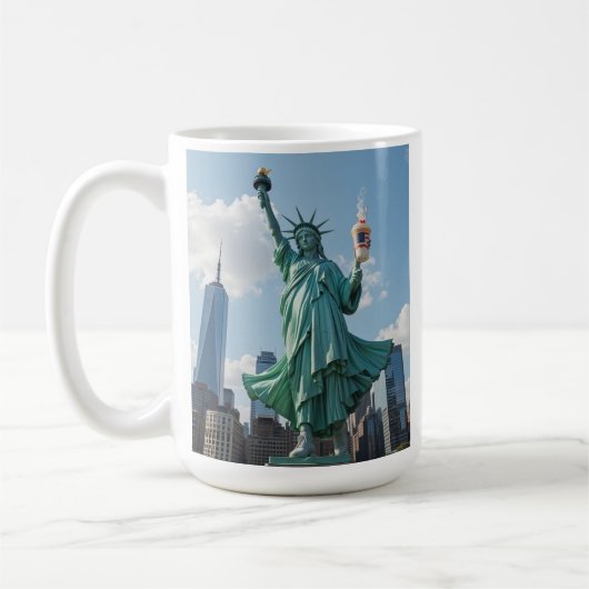 Tasse statu liberty コーヒーマグカップ (左)