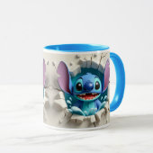Tasse stich 3d マグカップ (正面右)