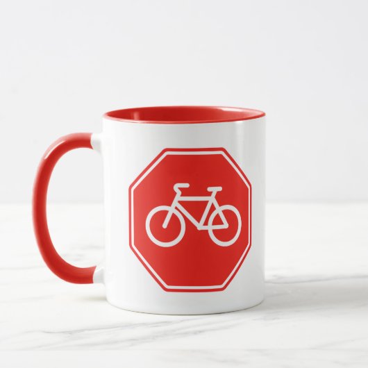 Tassé Stop vélo マグカップ (左)