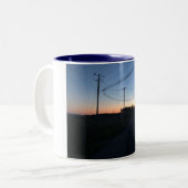 tasse sur coucher de solel ツートーンマグカップ (正面左)