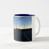 tasse sur coucher de solel ツートーンマグカップ (正面右)