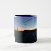 tasse sur coucher de solel ツートーンマグカップ (中央)