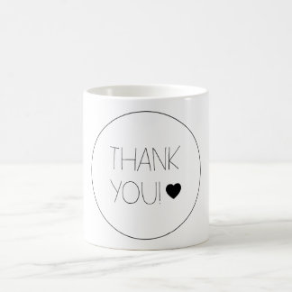 Tasse - Thank you! コーヒーマグカップ