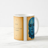 Tasse triptyque masque コーヒーマグカップ (正面右)