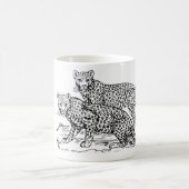 Tasse Twin tiger コーヒーマグカップ (中央)