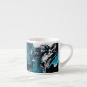 Tasse vague abstraite. Anetka. エスプレッソカップ (右)