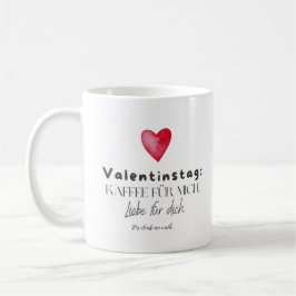 Tasse Valentinstag personalisierbar für Ihn / Sie コーヒーマグカップ