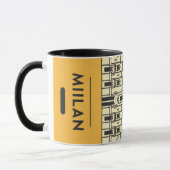 Tasse ,ville de Milan マグカップ (左)
