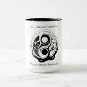 Tasse Virginia B. Robilliard マグカップ (中央)