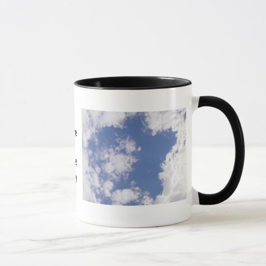 Tasse Wolkenstern:良い一日を過ごす マグカップ (右)