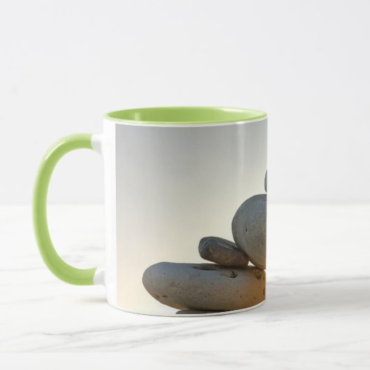 Tasse zen pour un réveil bien être  マグカップ (左)