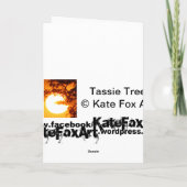 Tassieの木 カード (裏面)