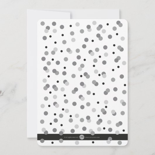 Tassleの卒業の招待状 招待状 (裏面)