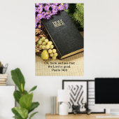 Taste and See that the Lord is Good ポスター (ホームオフィス)