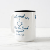 Taste and See That the Lord Is Good Mug ツートーンマグカップ (正面左)