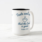 Taste and See That the Lord Is Good Mug ツートーンマグカップ (正面右)