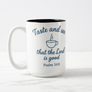 Taste and See That the Lord Is Good Mug ツートーンマグカップ