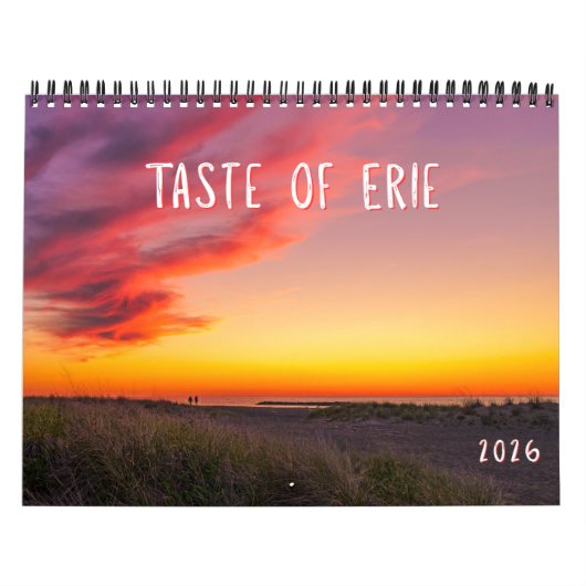 Taste of Erie 2026 Landscape Calendar カレンダー (カバー)