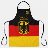 Taste of Home & German Flag, Germany /料理Apro エプロン (正面)
