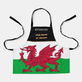 Taste of Home & Welsh Flag, Wales /料理 エプロン (正面)