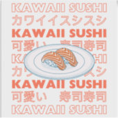 Taste of Japan Text & Sushi シール (正面)