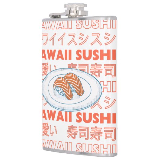 Taste of Japan Text & Sushi フラスク (左)