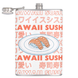 Taste of Japan Text & Sushi フラスク